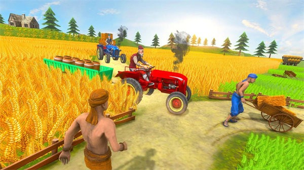 手扶拖拉机模拟驾驶手机版(real tractor farming)