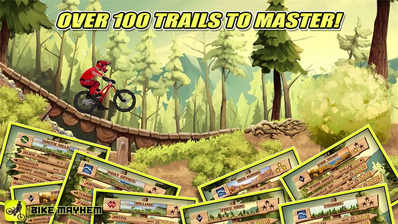 极限山地车速降手机版(bike mayhem)