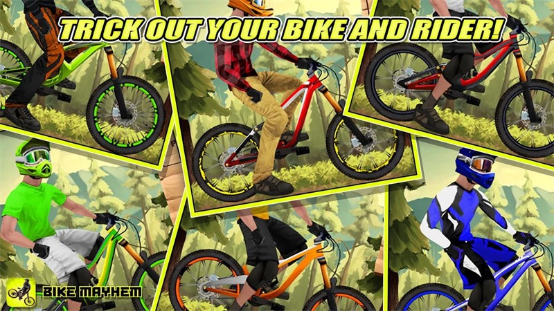 极限山地车速降手机版(bike mayhem)
