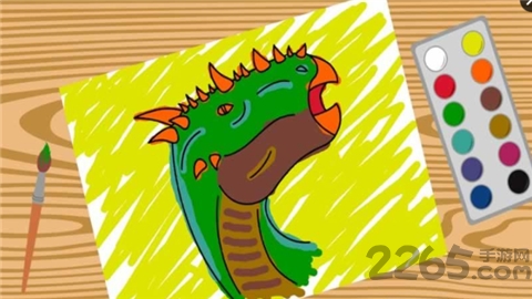手绘恐龙手机游戏