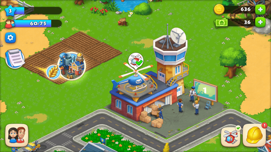 梦想城镇破解版无限绿钞无限金币(Township)
