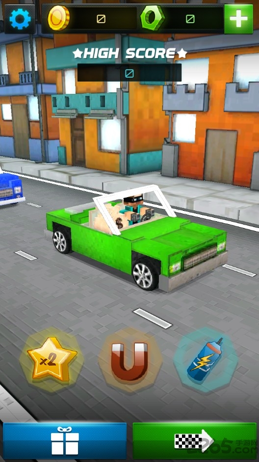 强盗赛跑逃亡游戏